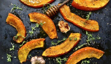 Roasted Squash with Galilee’s Delicacy Silan and Cinnamon