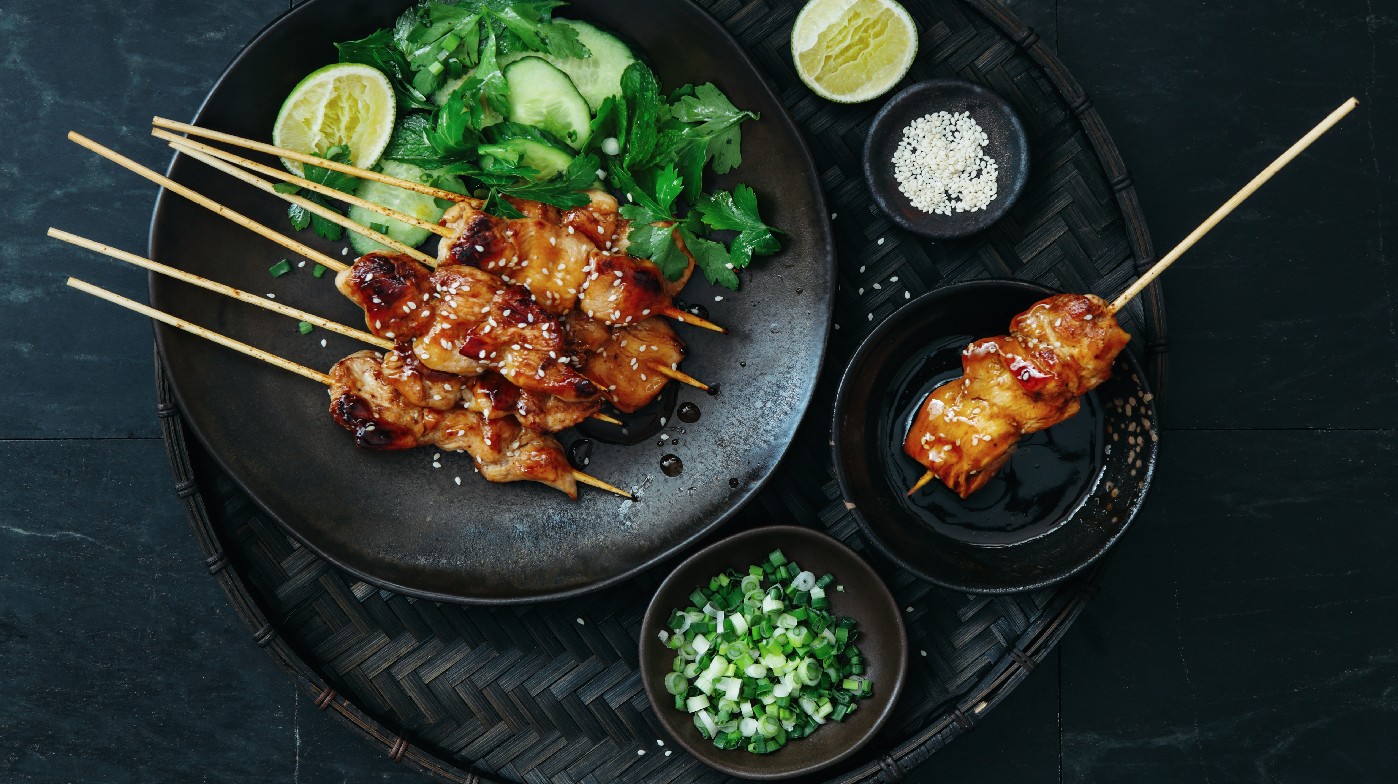 Boneless Spring Chicken Thighs Skewers - Galilees